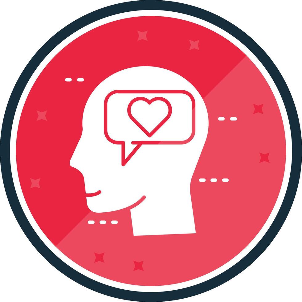 Dialog Glyph verse Icon vector
