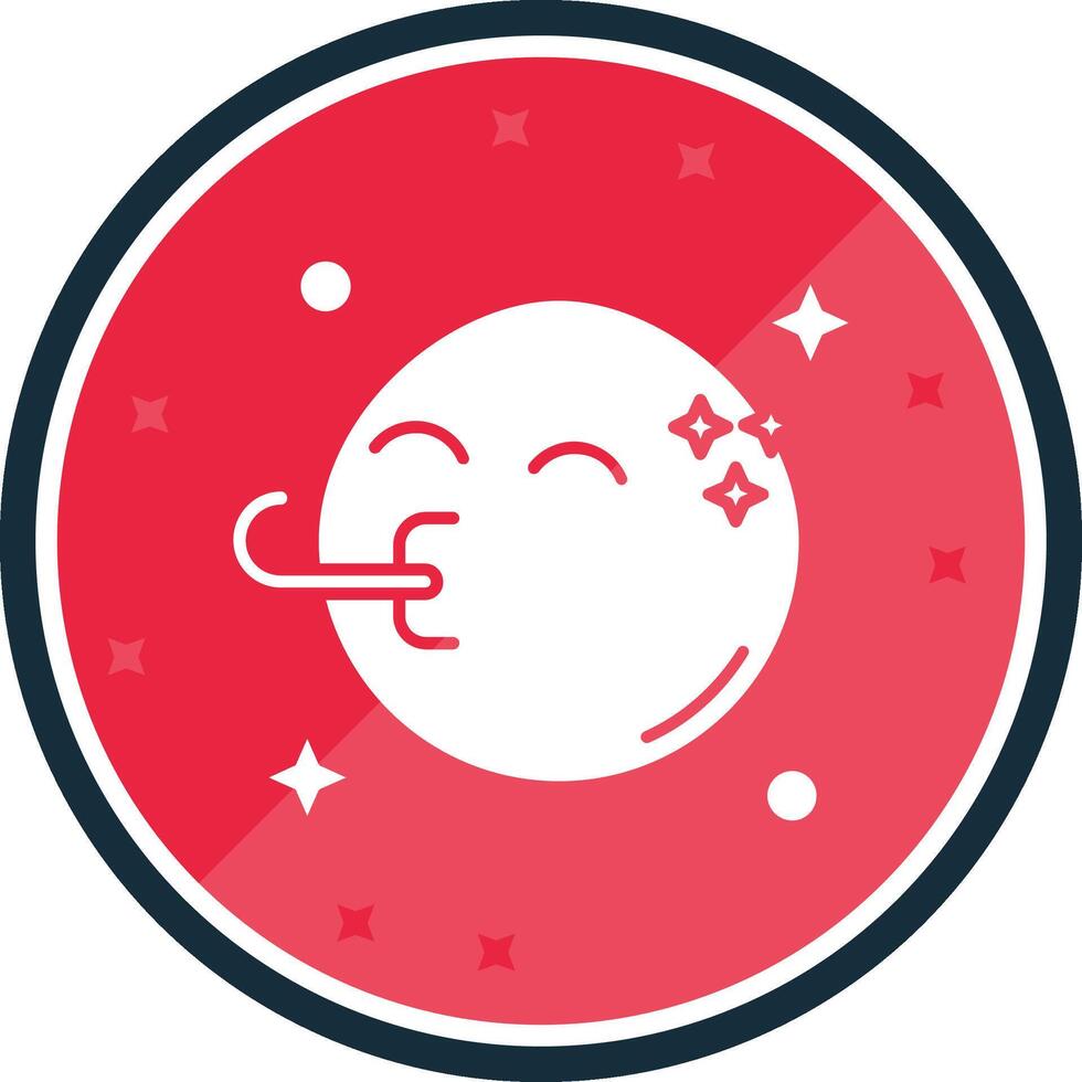 Congratulation Glyph verse Icon vector