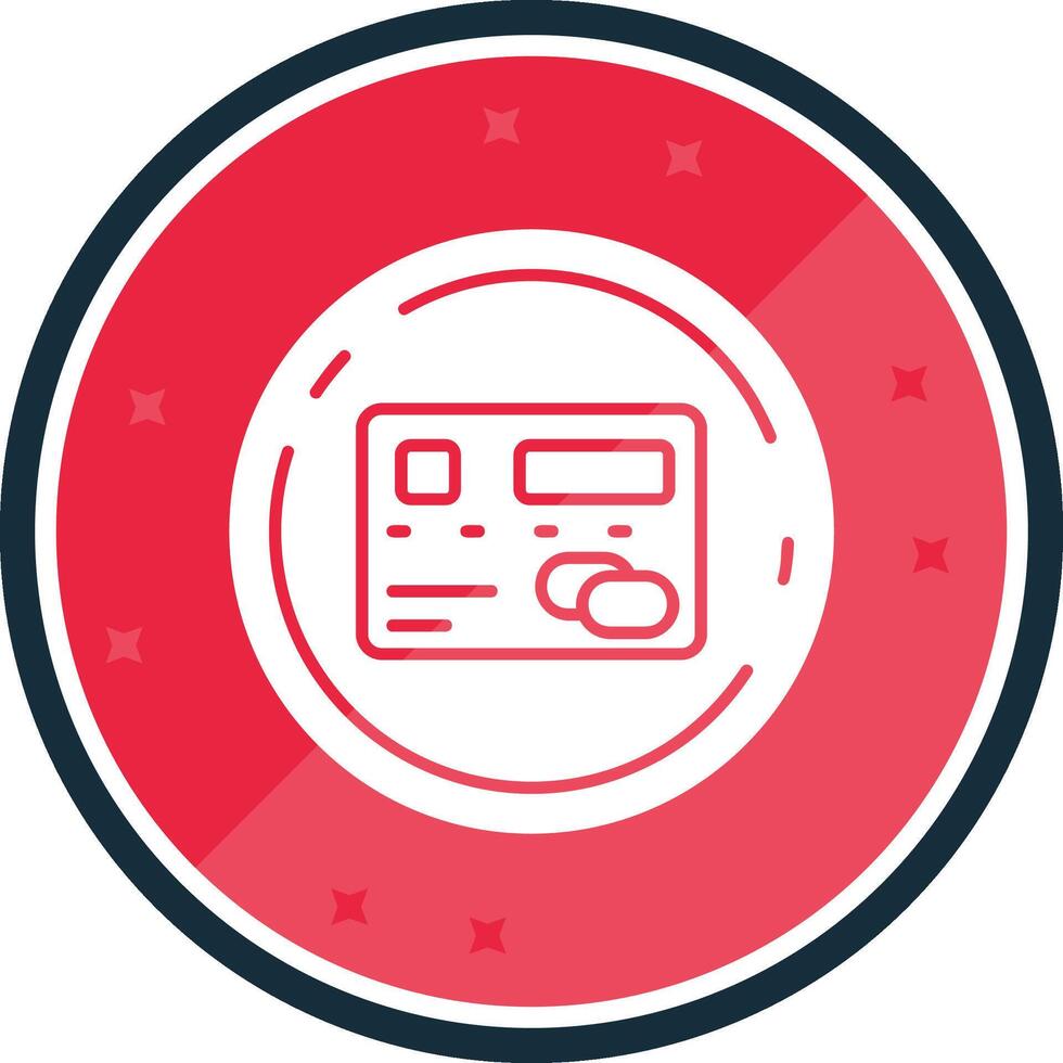 Pay Glyph verse Icon vector