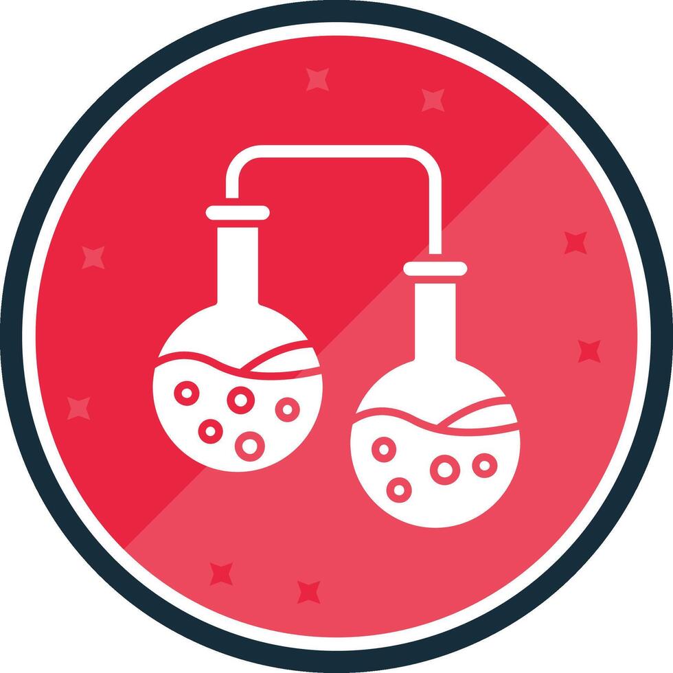 Experiment Glyph verse Icon vector