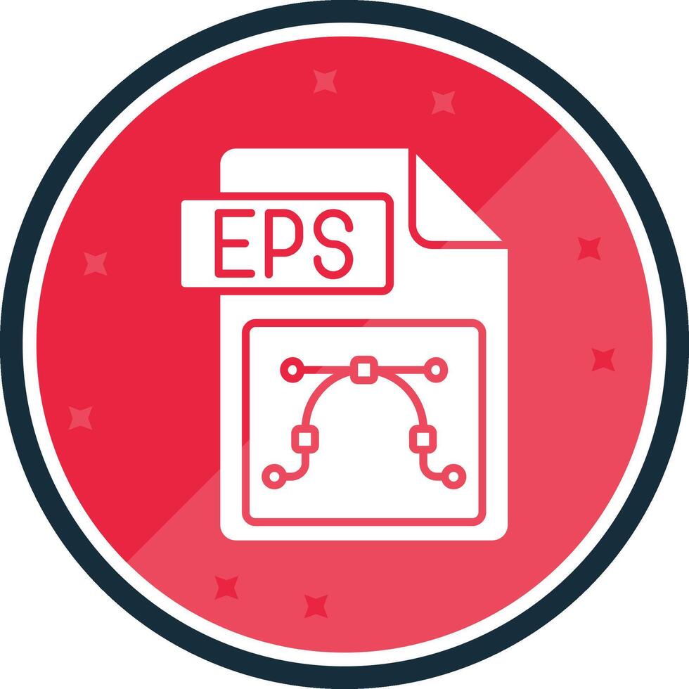 Eps file format Glyph verse Icon vector