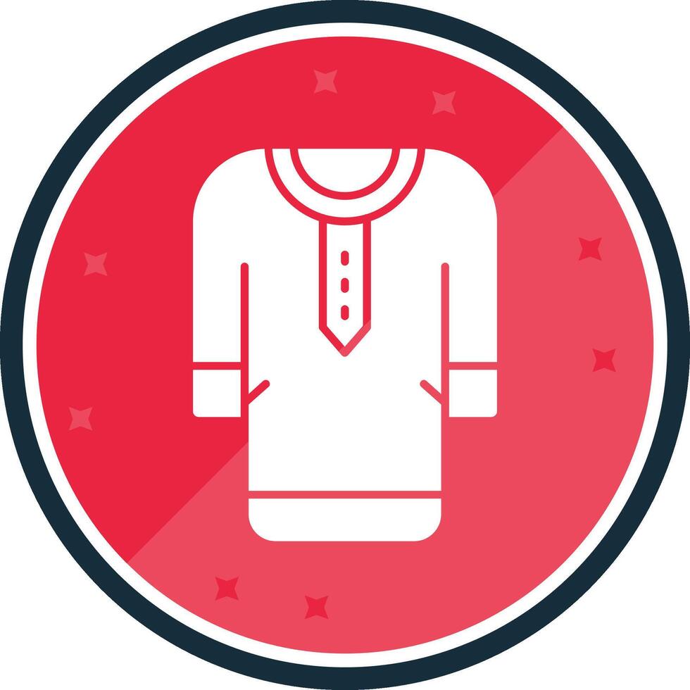 Clothes Glyph verse Icon vector