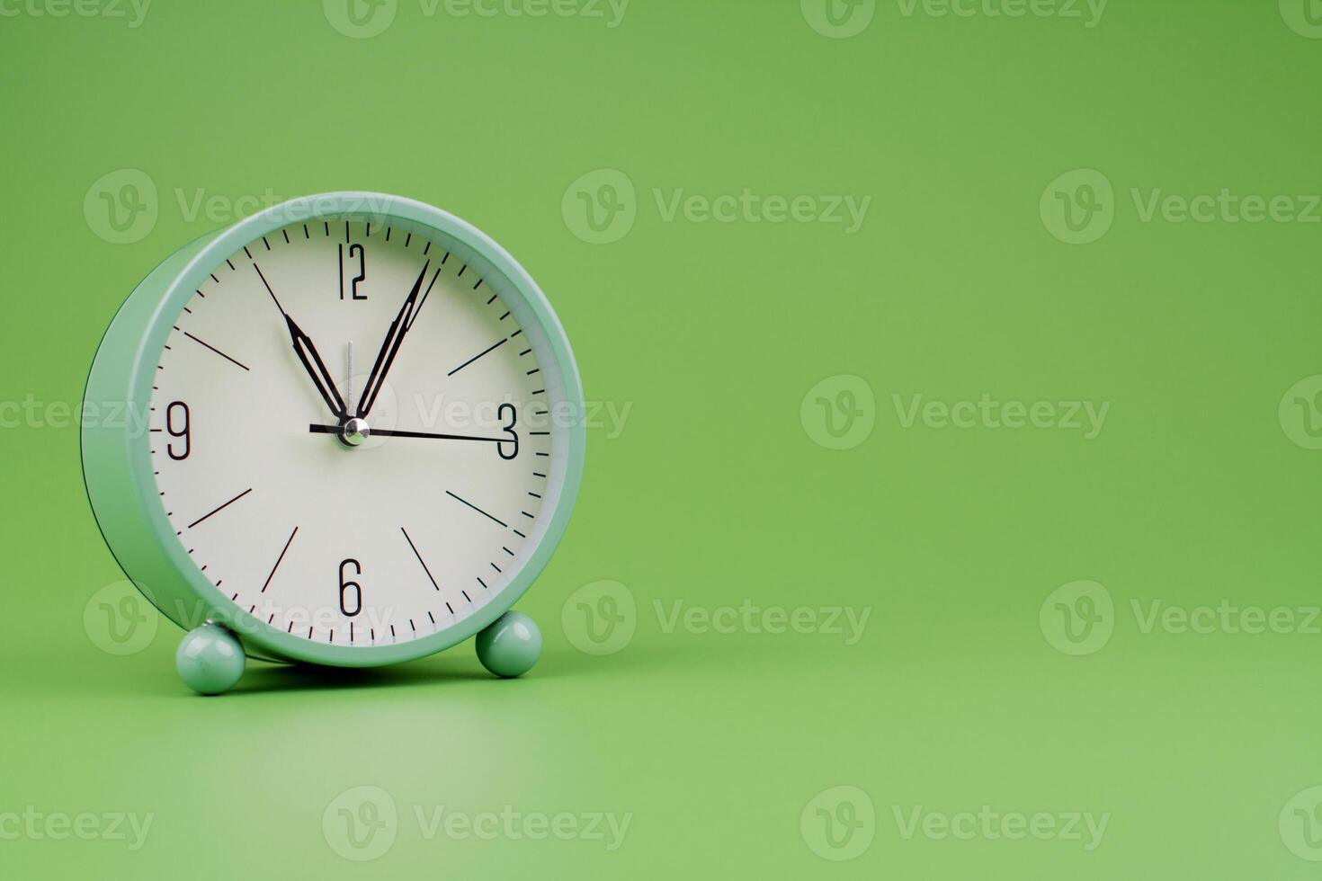 Time and work in daily life Photo of a modern clock in a high quality photo studio.
