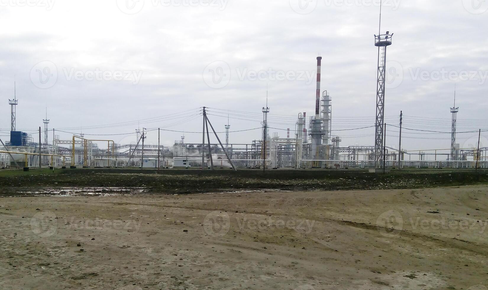 The oil refinery photo