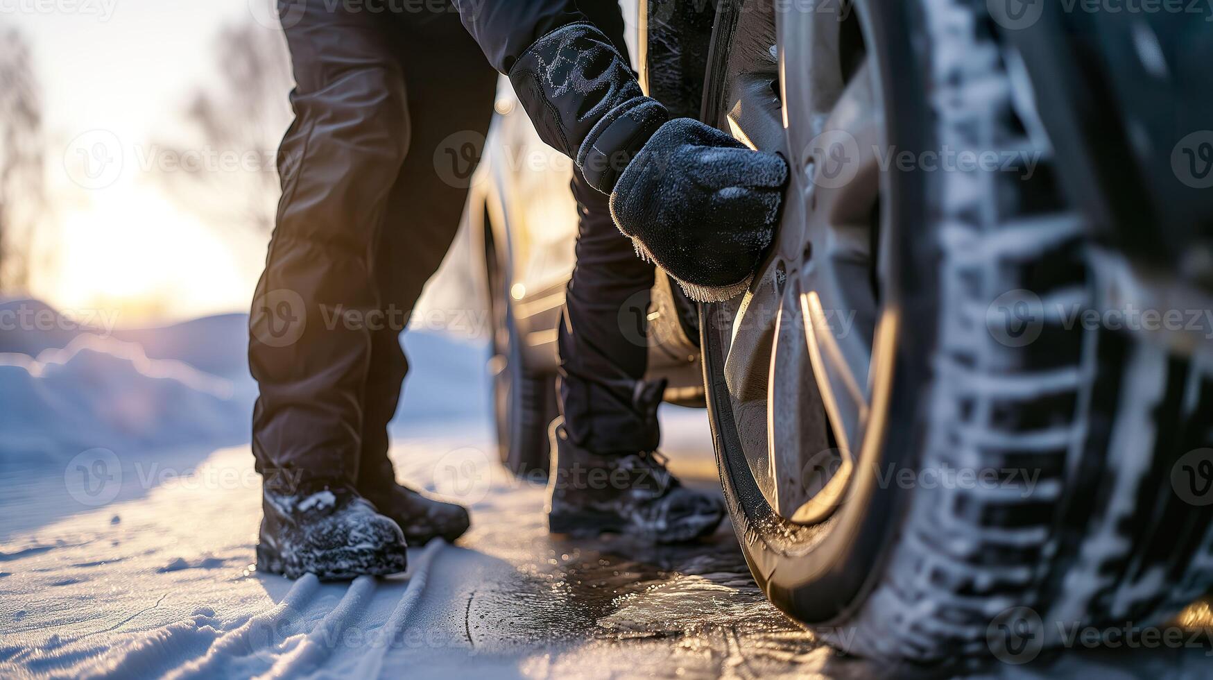 AI generated Expert Technician Ensures a Safe Ride with Winter and Summer Tire Replacements photo