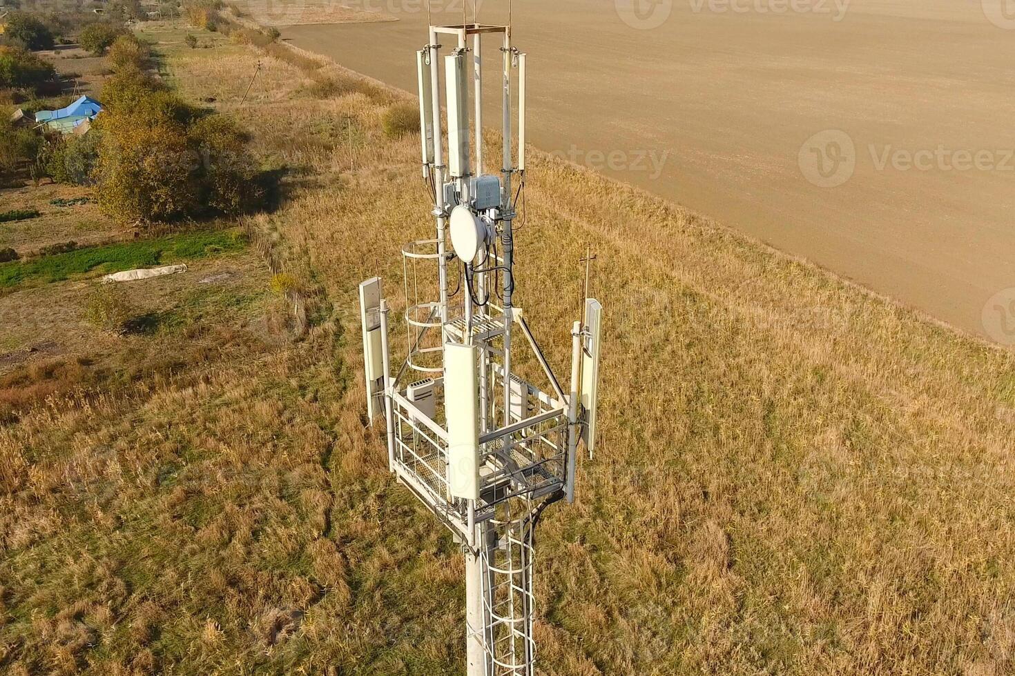 Equipment for relaying cellular and mobile signal. Cellular towe photo