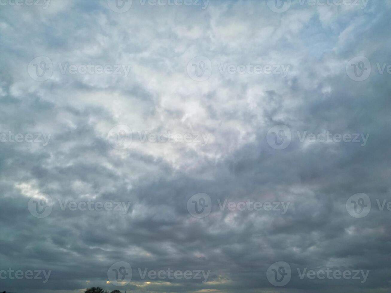 Beautiful Colours of Sky and Clouds During Sunset photo