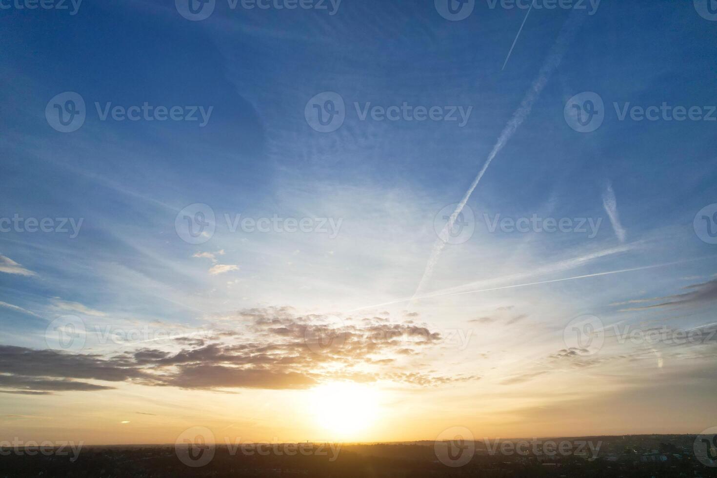 Sky and Colourful Clouds over England photo