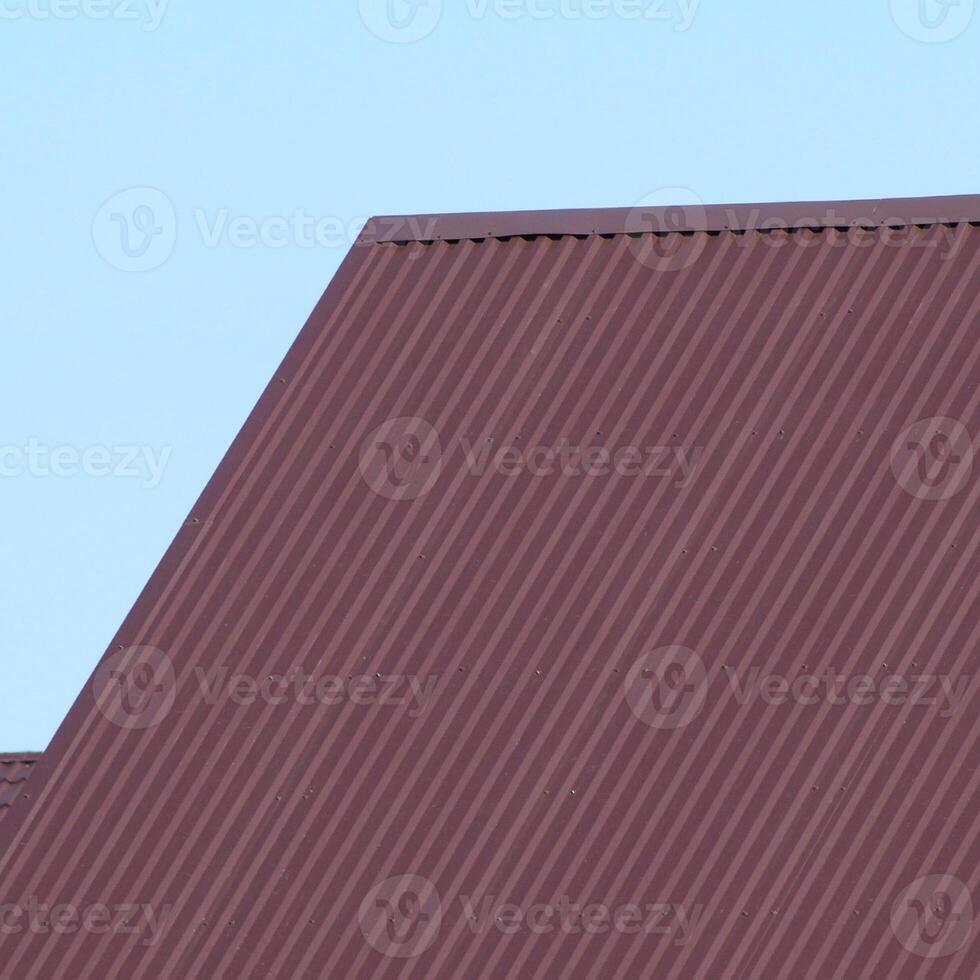 Roof metal sheets photo