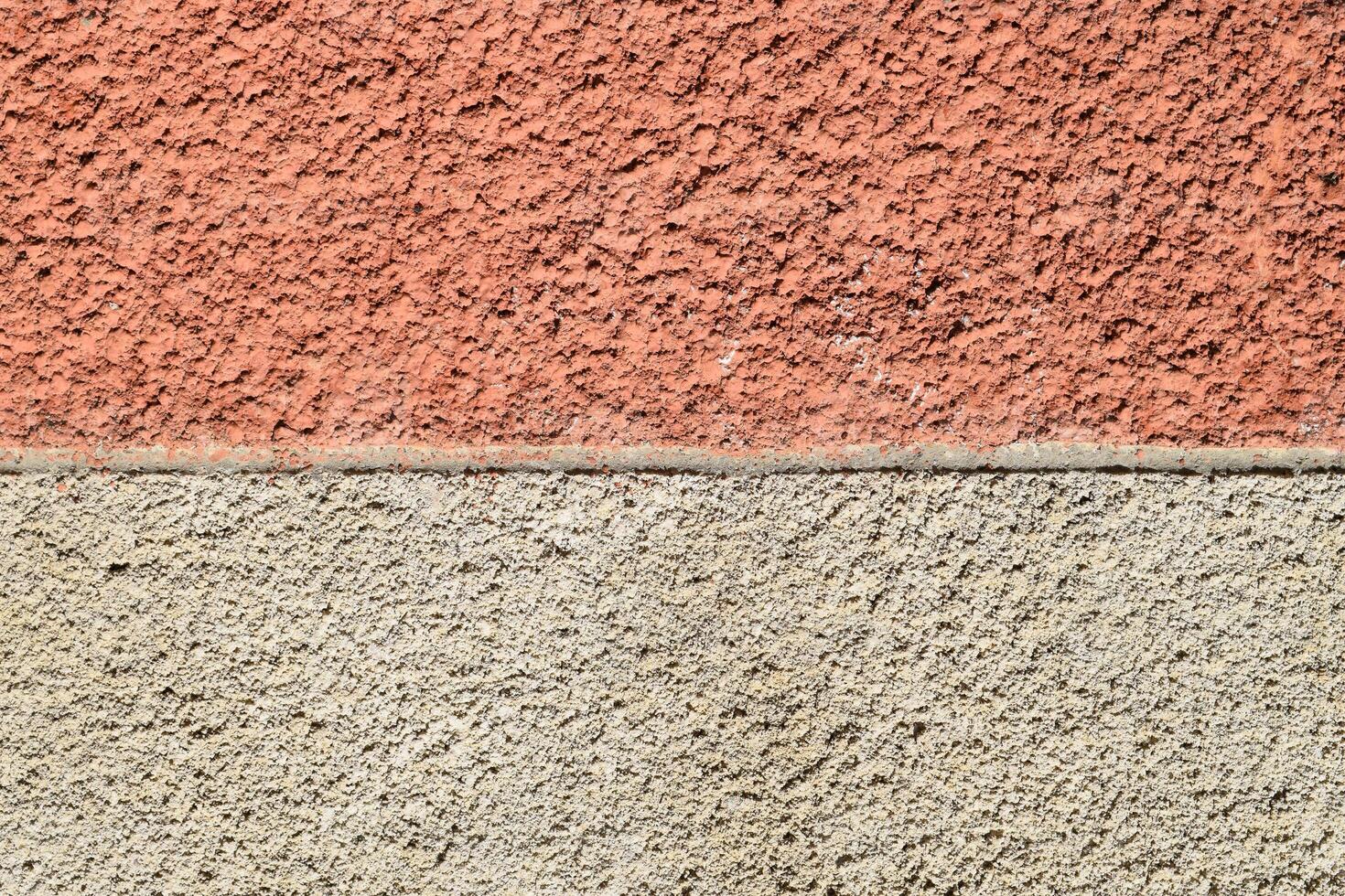 Texture of finishing  walls. photo