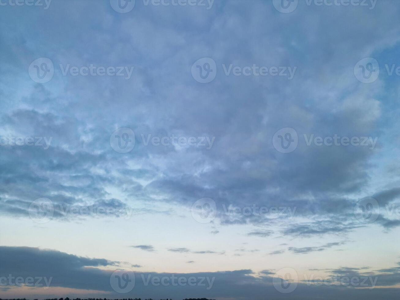 Beautiful Colours of Sky and Clouds During Sunset photo