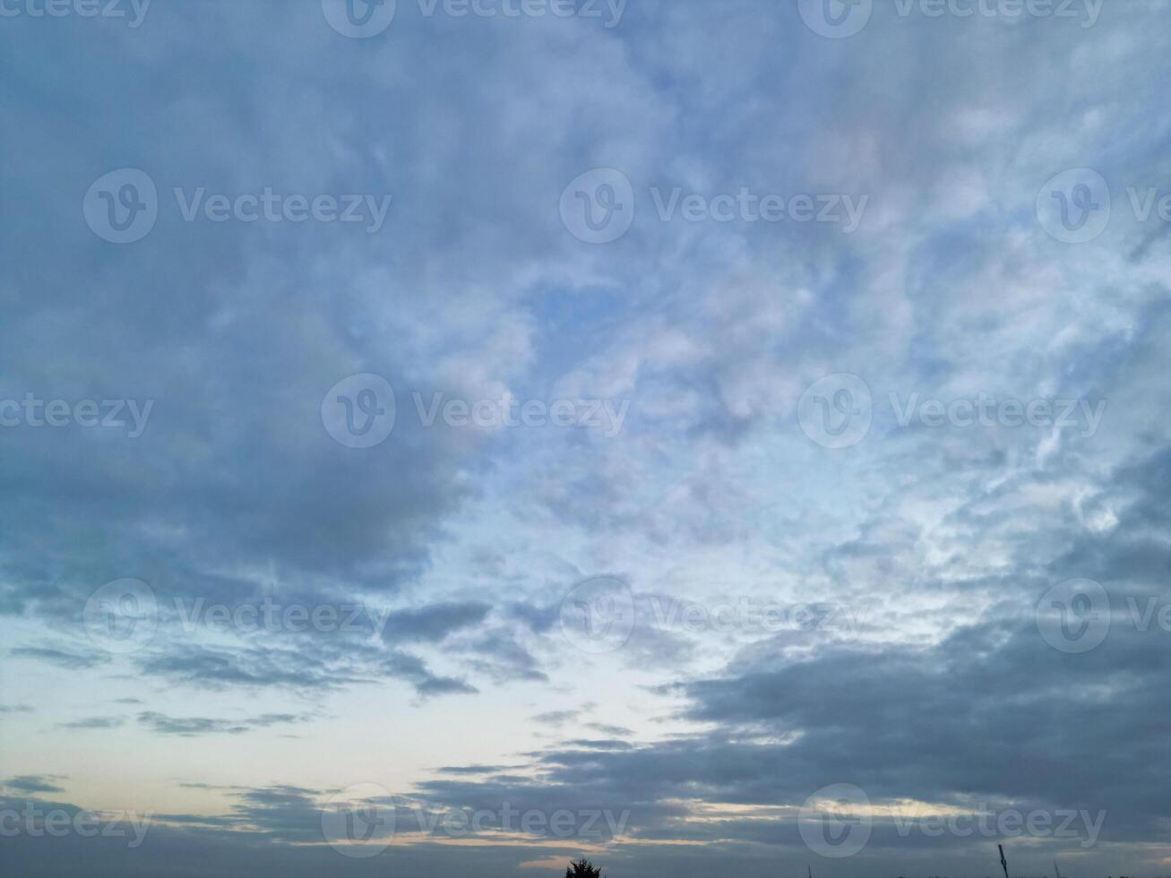 Beautiful Colours of Sky and Clouds During Sunset photo