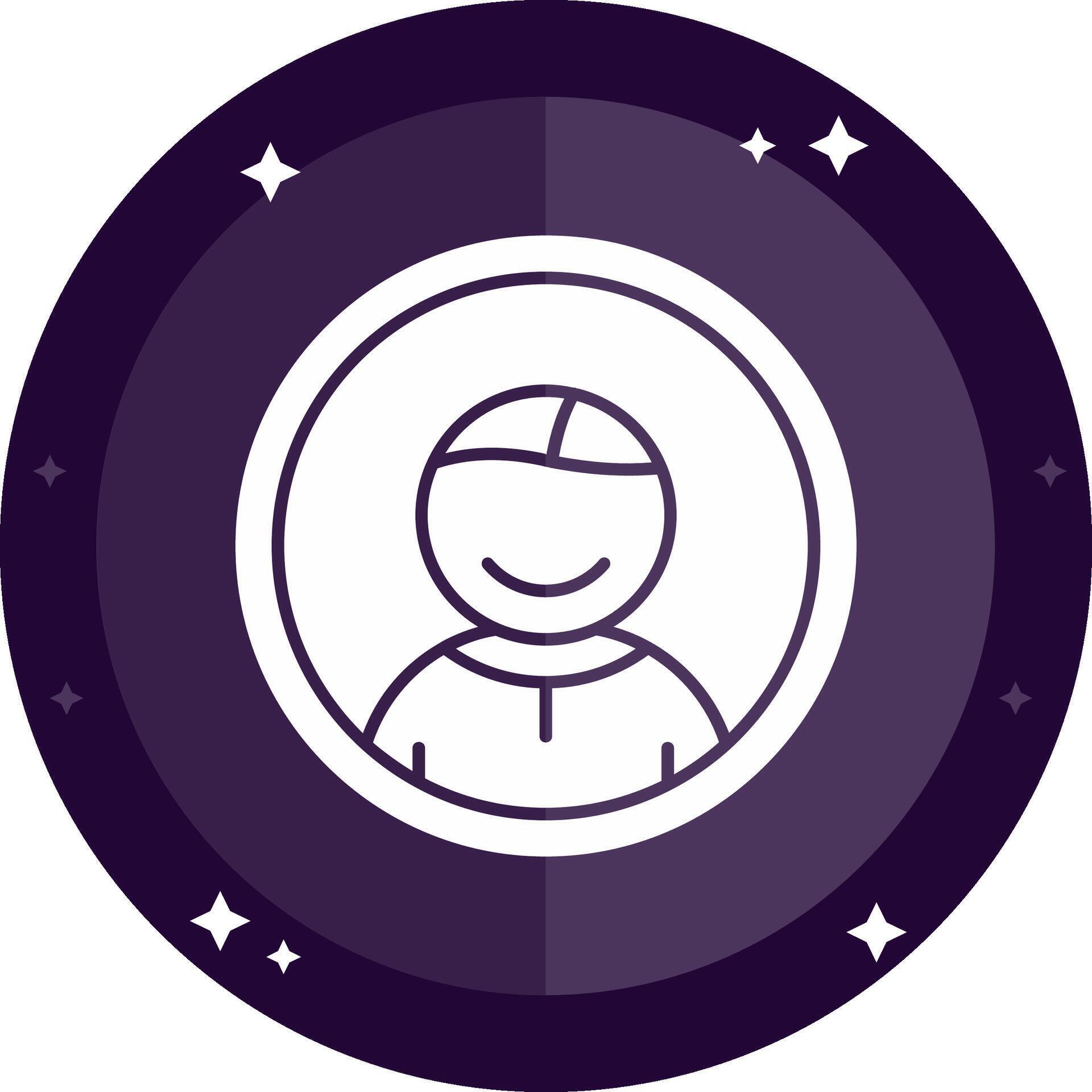User Solid badges Icon 38537564 Vector Art at Vecteezy