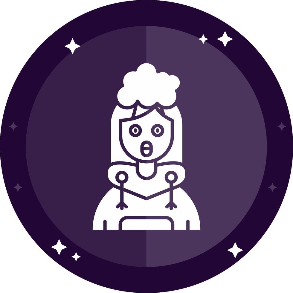 Exploding Solid badges Icon vector