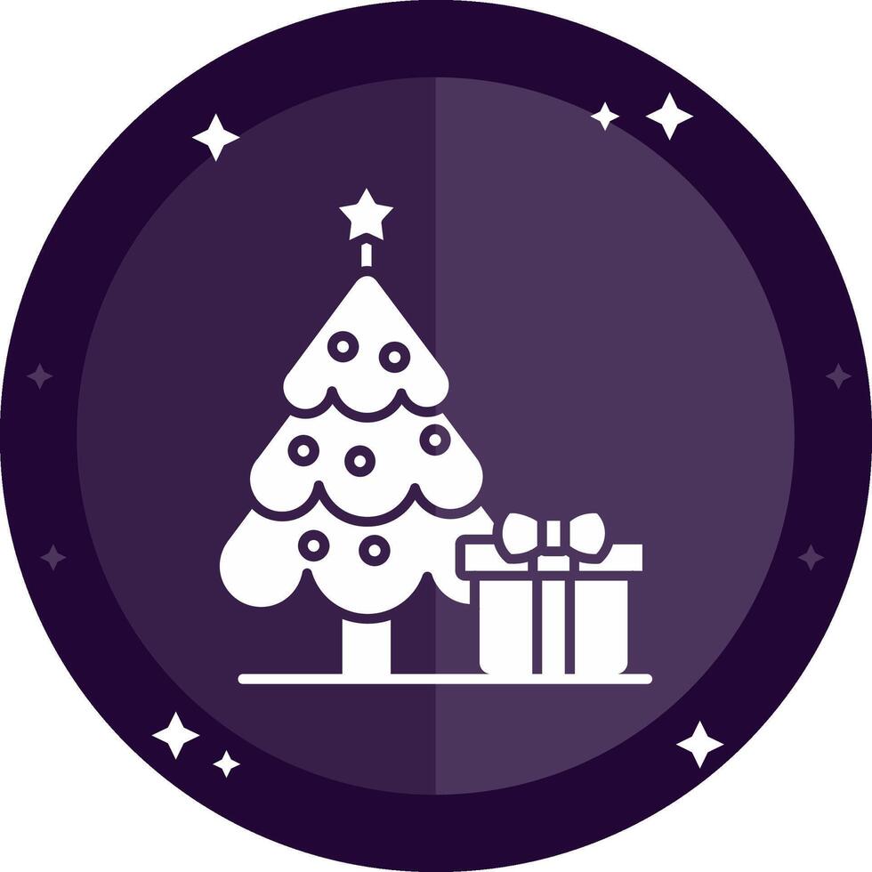 Jingle bell Solid badges Icon vector