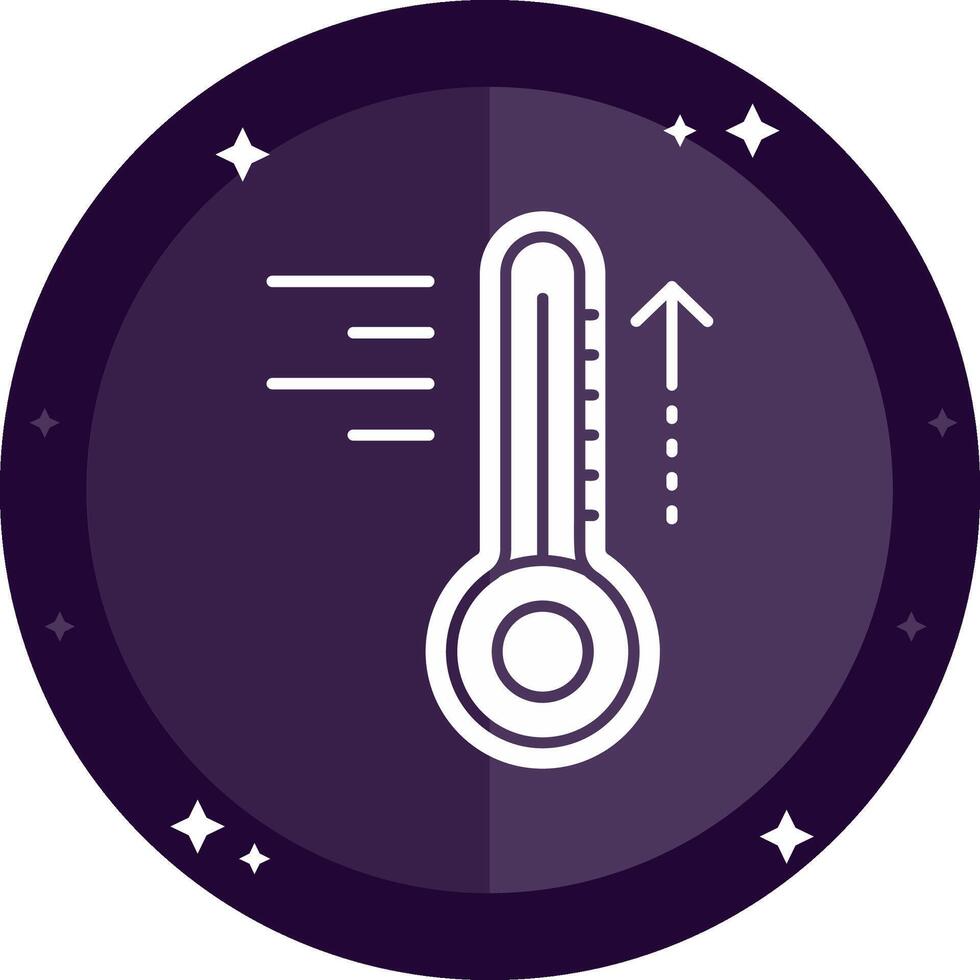 Hot Solid badges Icon vector