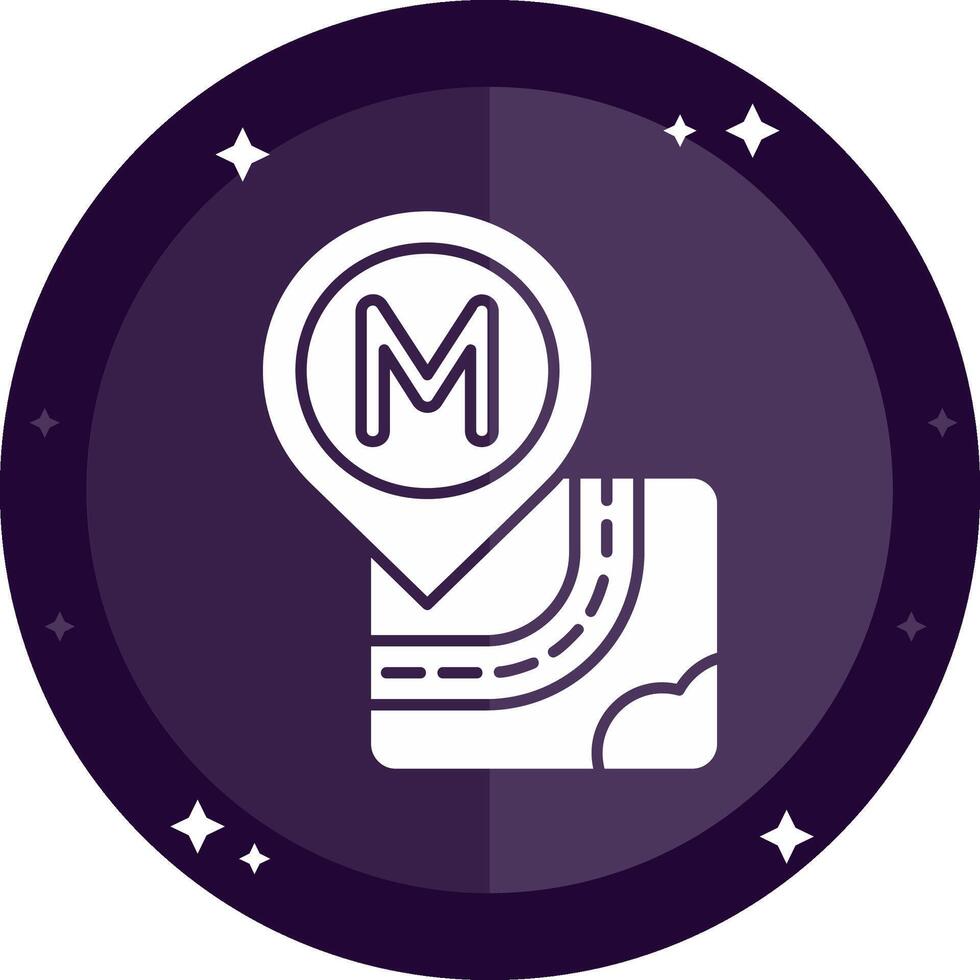 Public Solid badges Icon vector