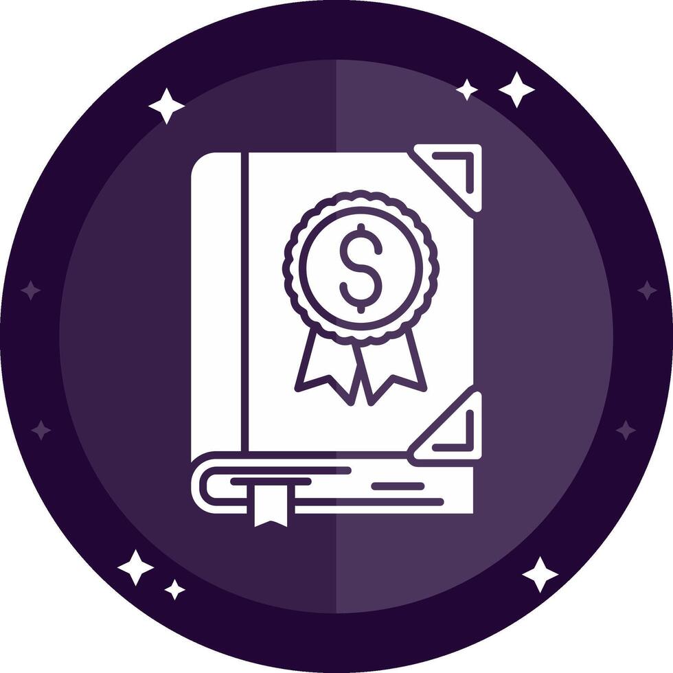 Valuable Solid badges Icon vector
