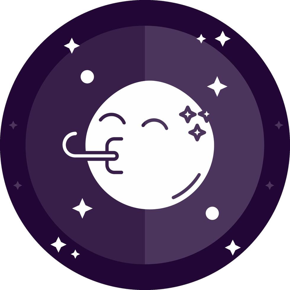 Congratulation Solid badges Icon vector