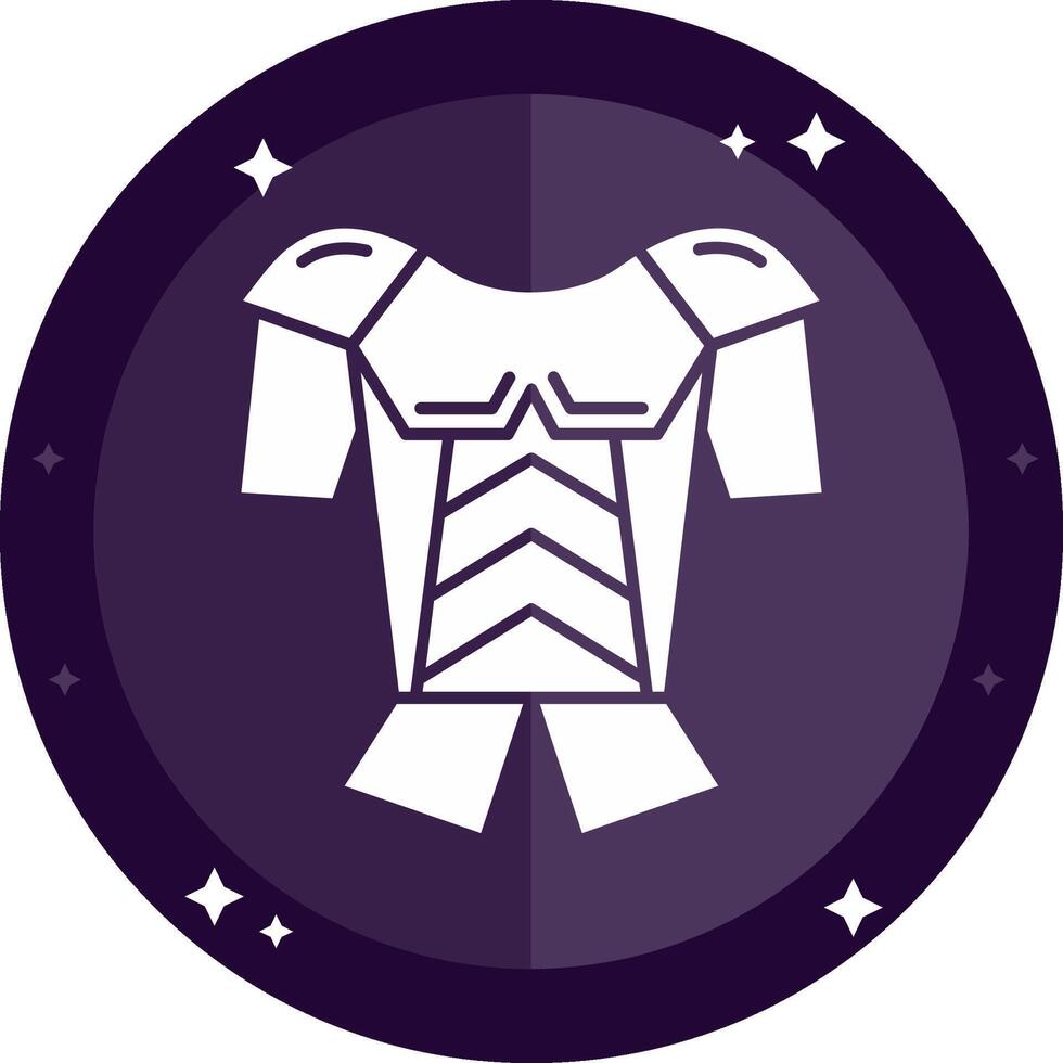 Armor Solid badges Icon vector