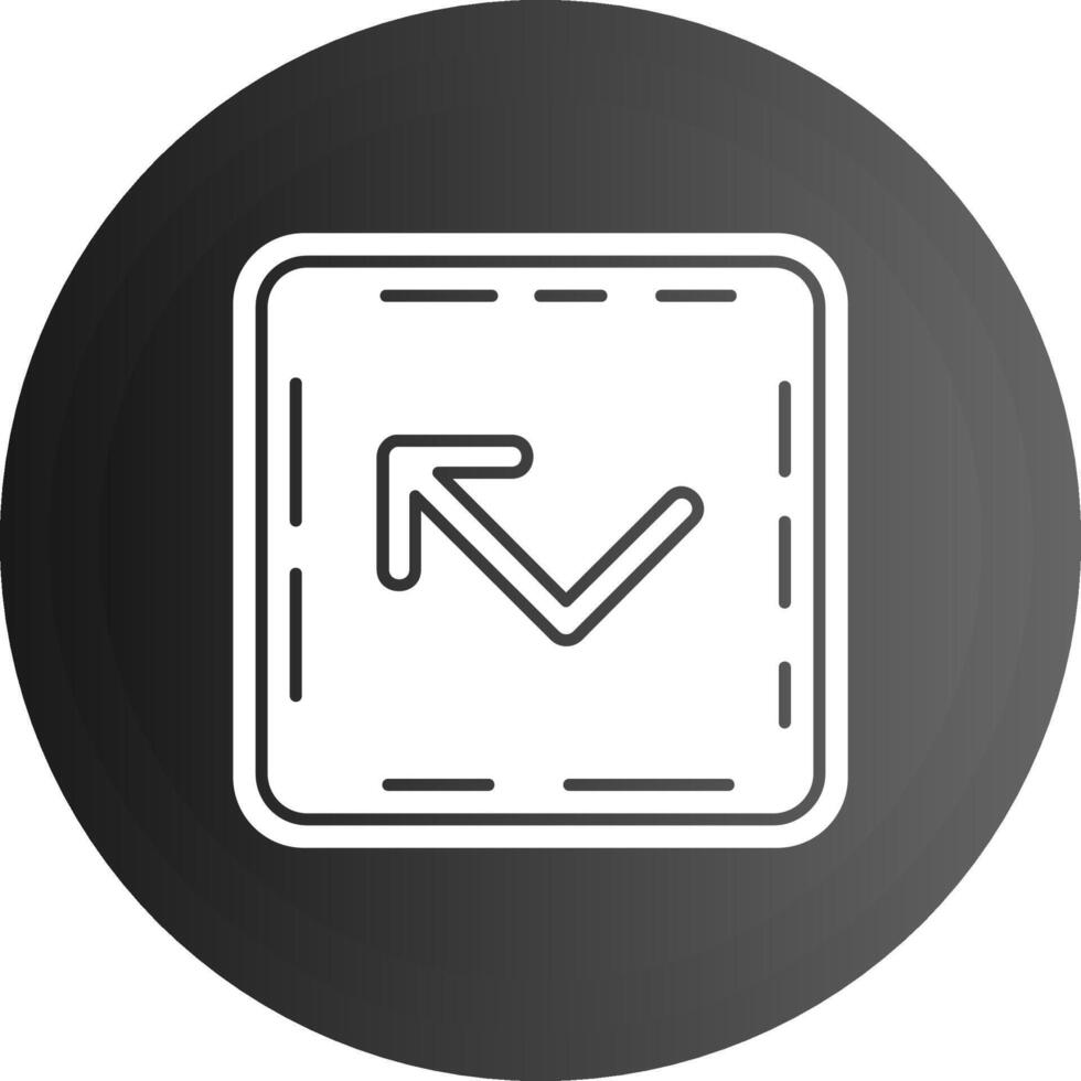 Bounce Solid black Icon vector