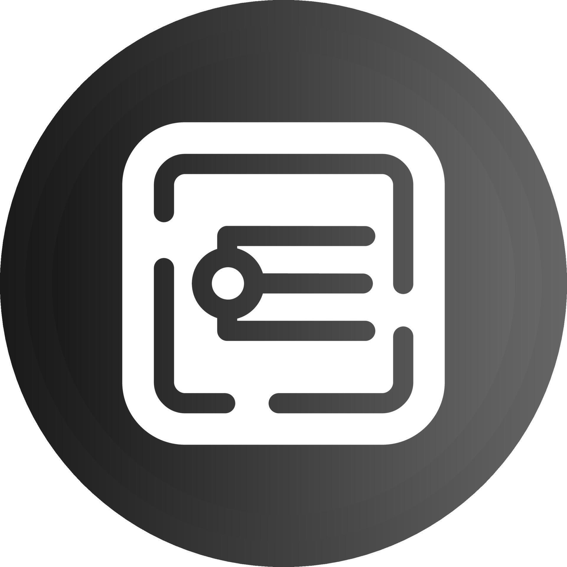 Endpoint Solid black Icon 38543461 Vector Art at Vecteezy