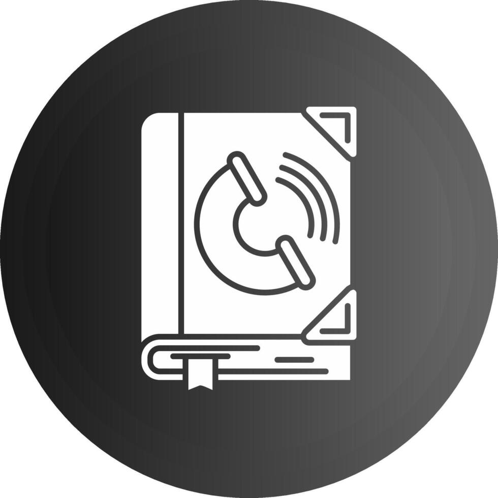 Contact Solid black Icon vector