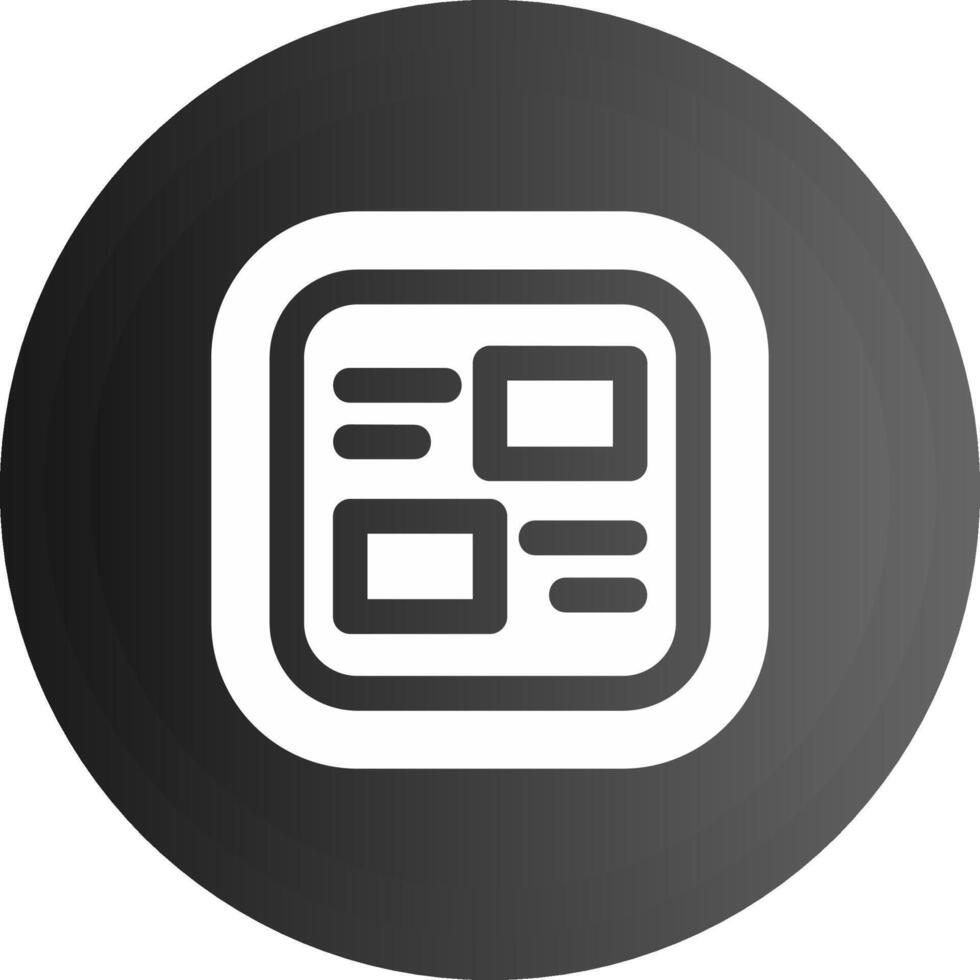 Layout Solid black Icon 38543642 Vector Art at Vecteezy