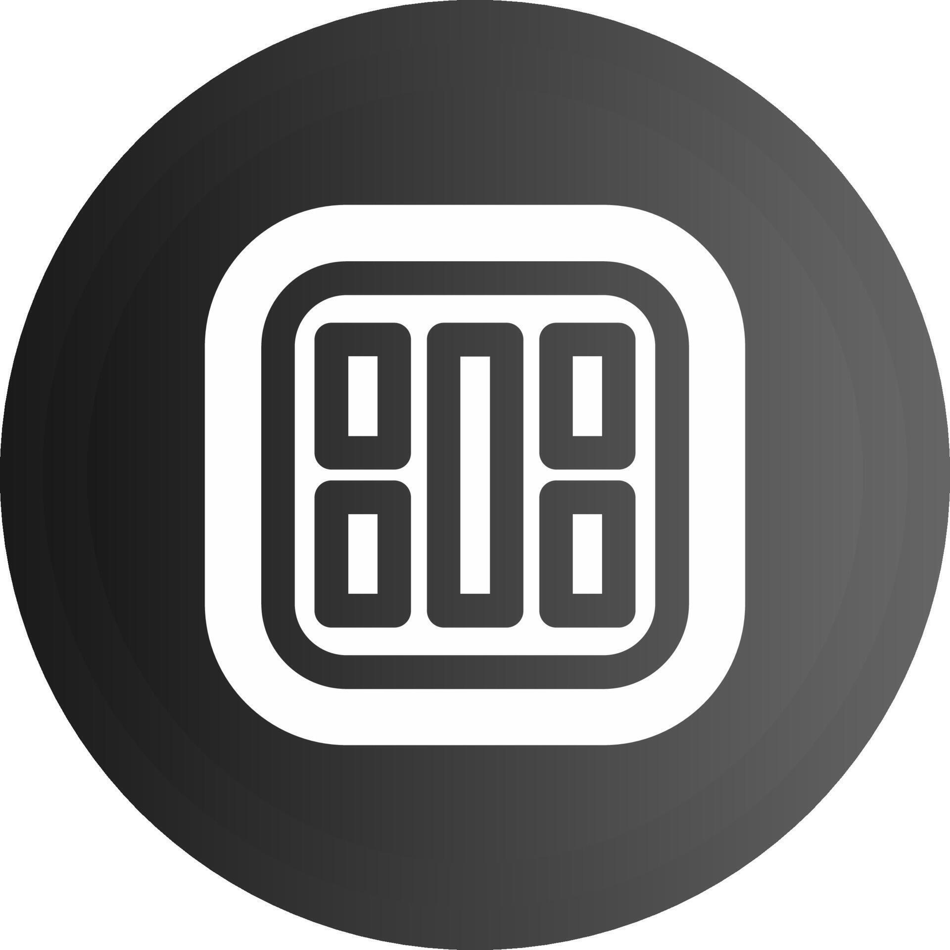 Layout Solid black Icon 38543646 Vector Art at Vecteezy