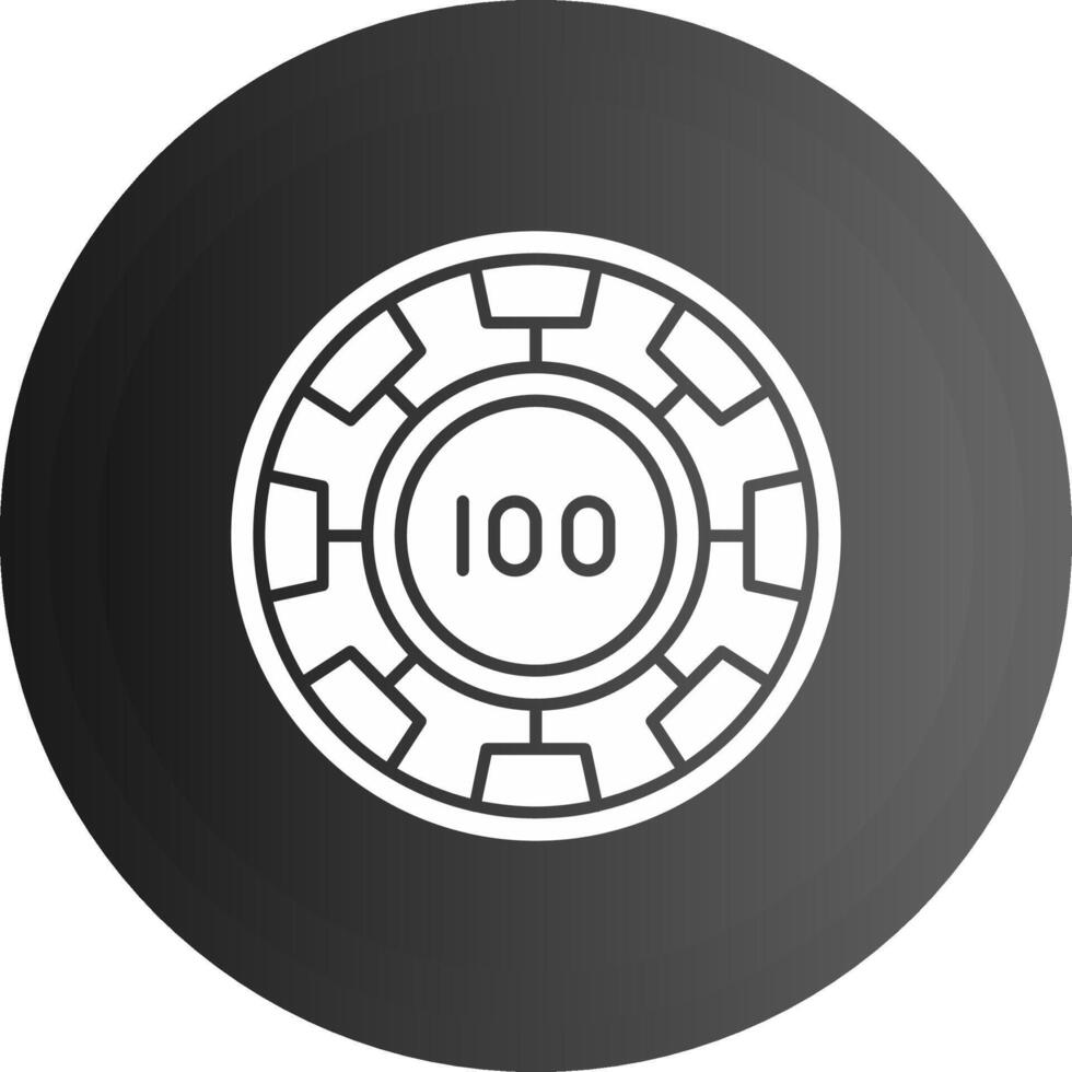 Chip Solid black Icon vector