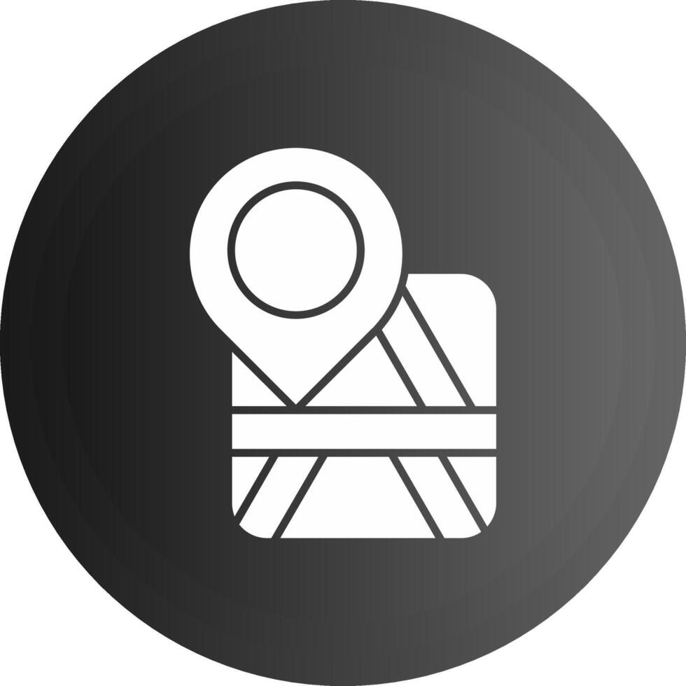 Placeholder Solid black Icon vector