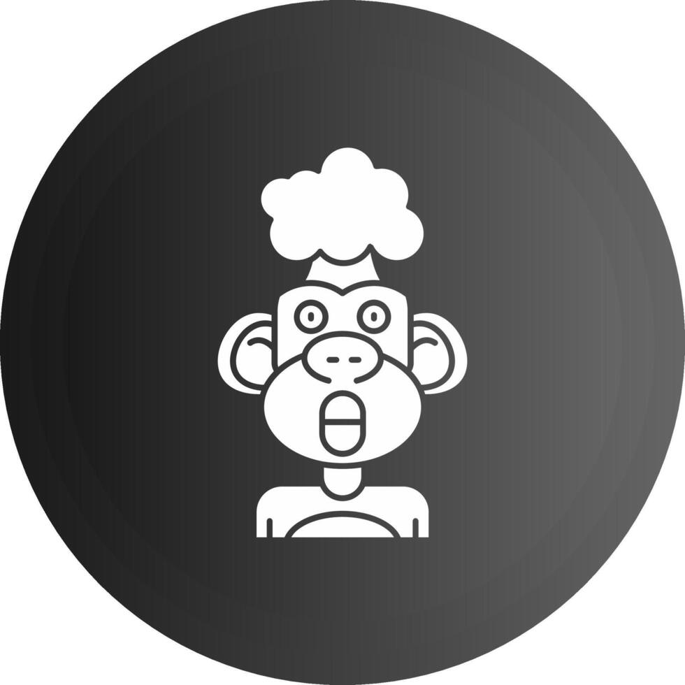 Exploding Solid black Icon vector