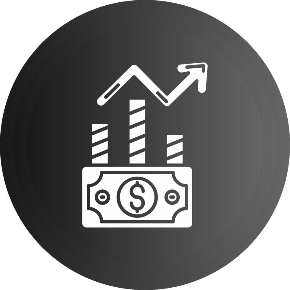 Stock Solid black Icon vector