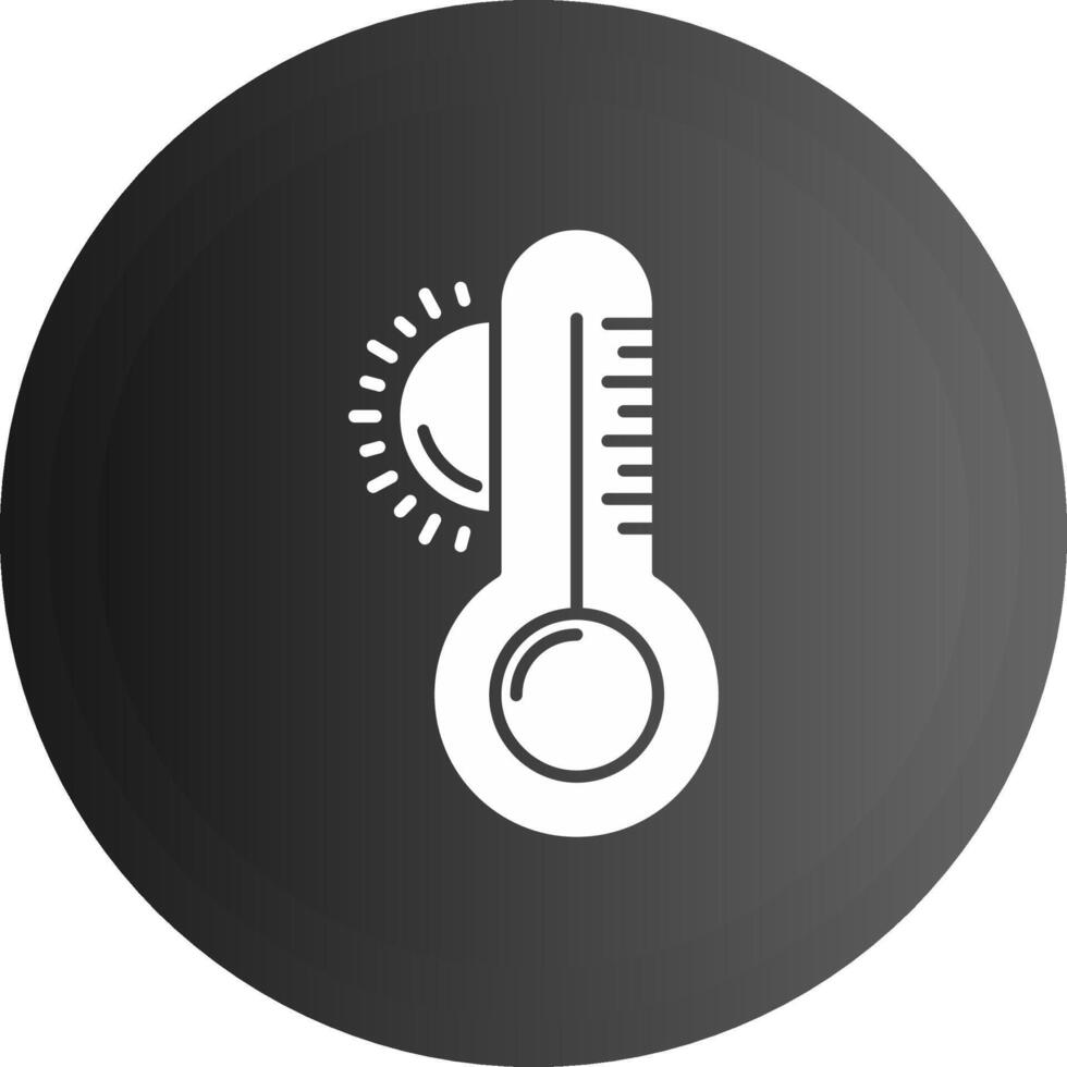 Weather Solid black Icon vector