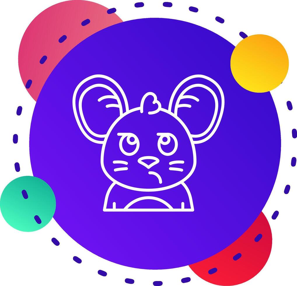Suspicious Abstrat BG Icon vector