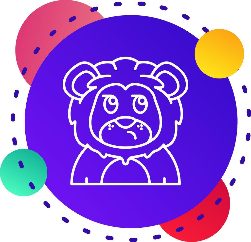 Suspicious Abstrat BG Icon vector