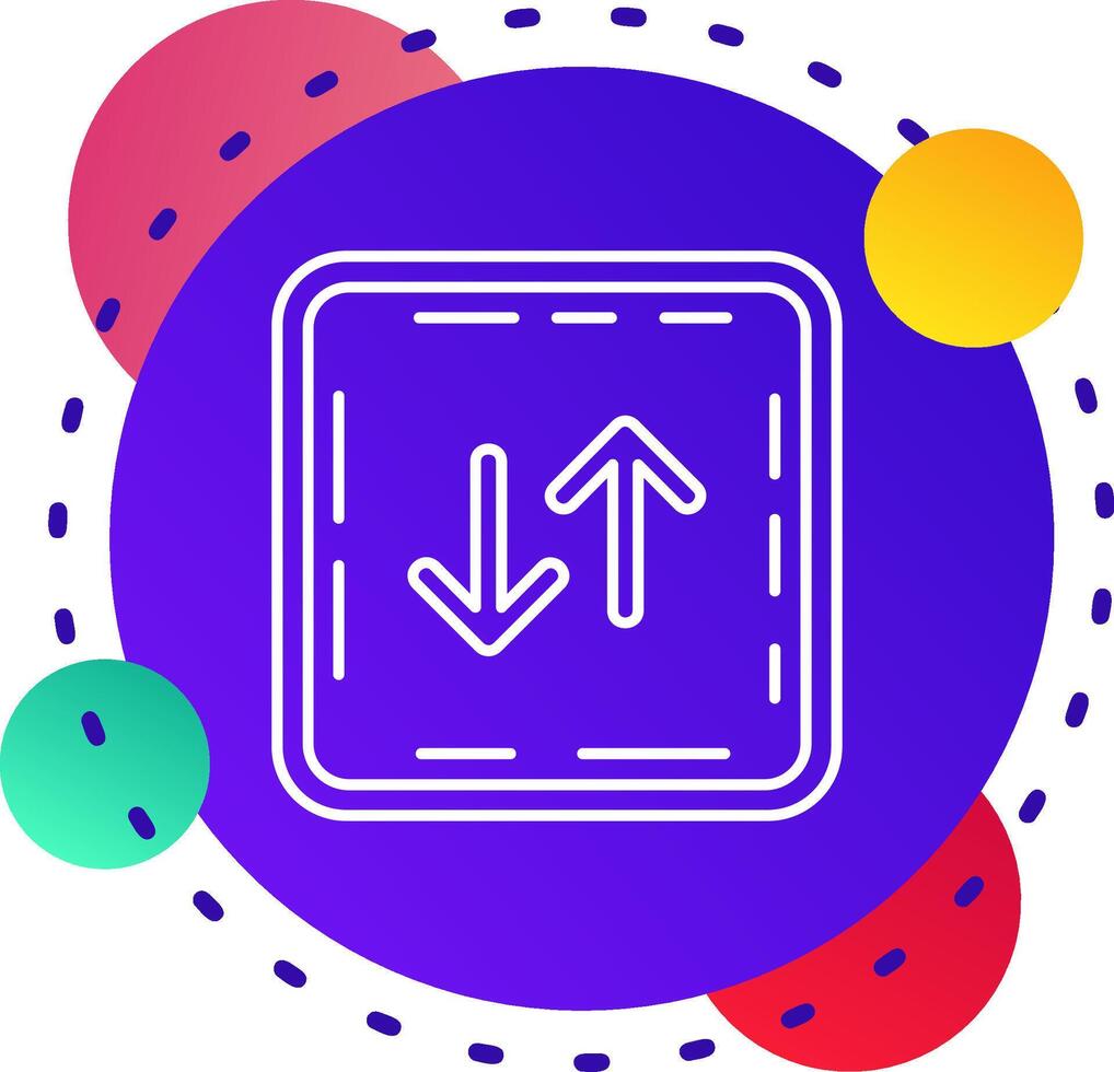 Swap Abstrat BG Icon vector
