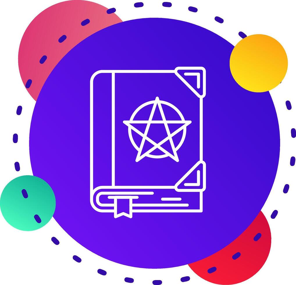 Spell Abstrat BG Icon vector