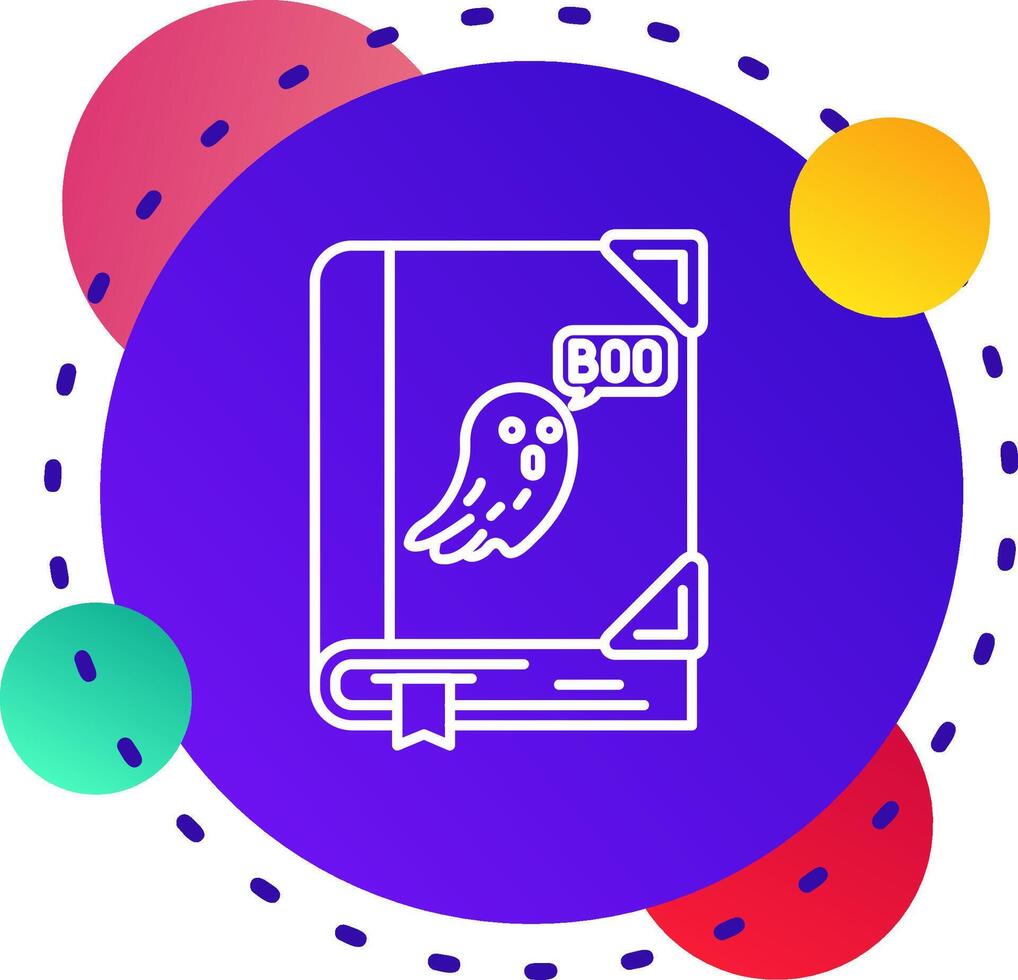 escalofriante abstraer bg icono vector