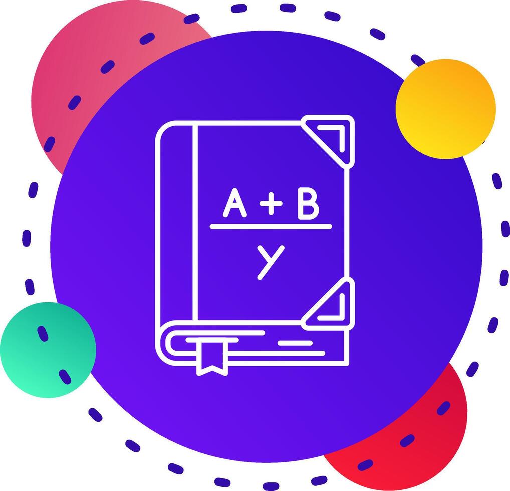 Algebra Abstrat BG Icon vector