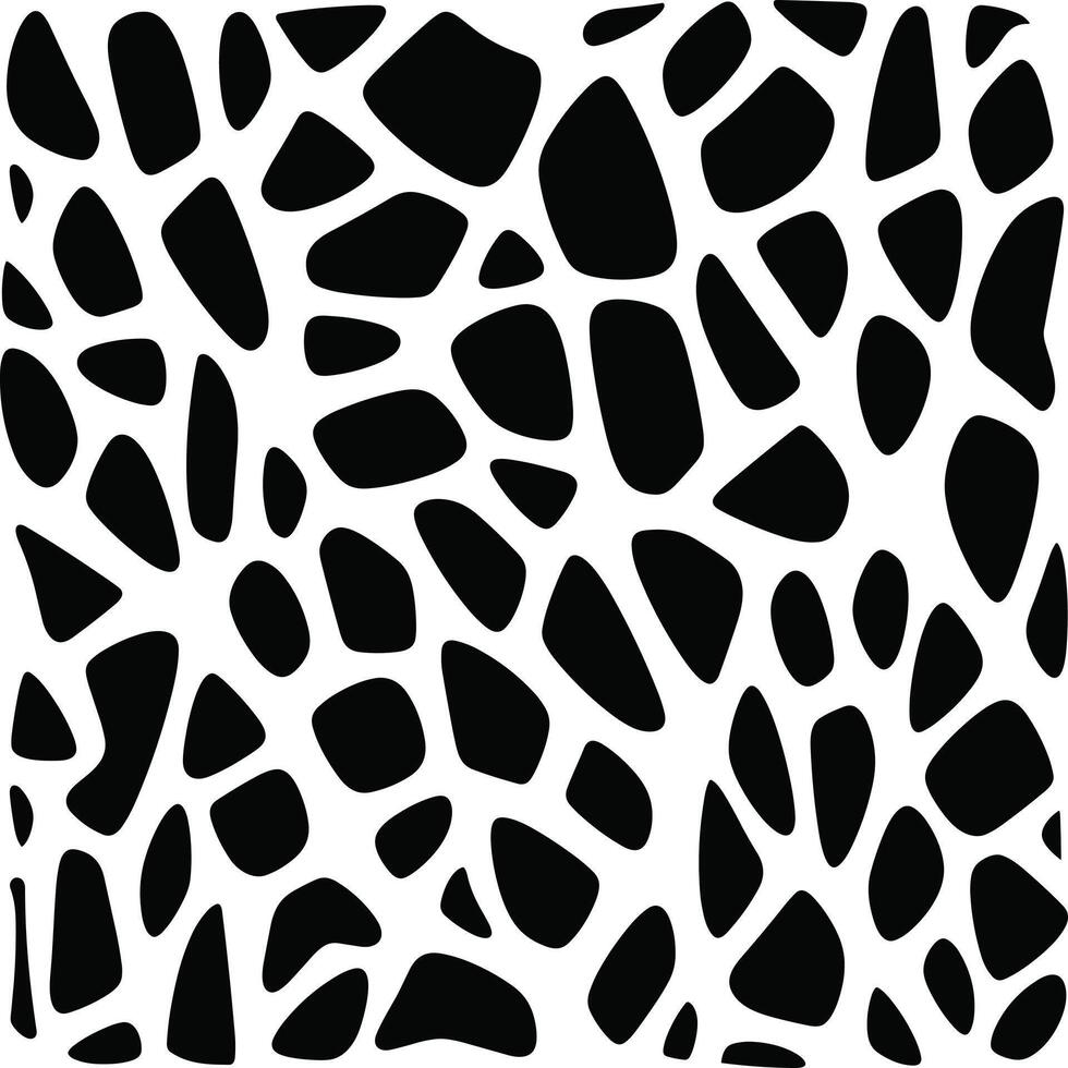 Giraffe skin seamless vector pattern, Animal Print Hand Drawn Seamless Vector Pattern.