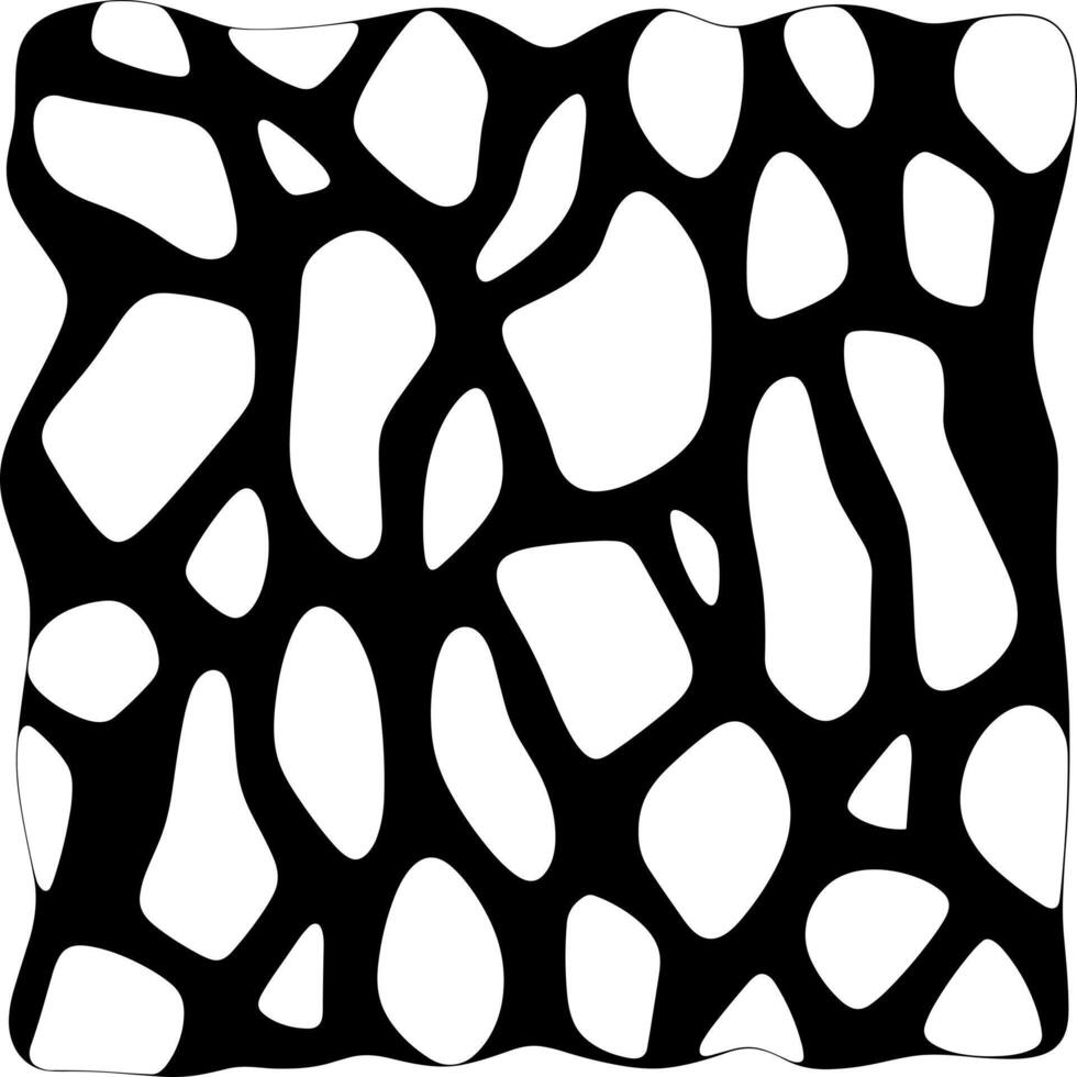 Giraffe skin seamless vector pattern, Animal Print Hand Drawn Seamless Vector Pattern.