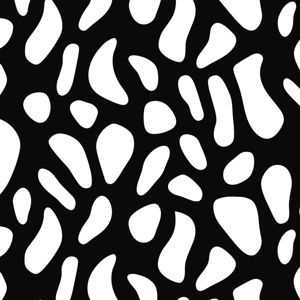 Giraffe skin seamless vector pattern, Animal Print Hand Drawn Seamless Vector Pattern.