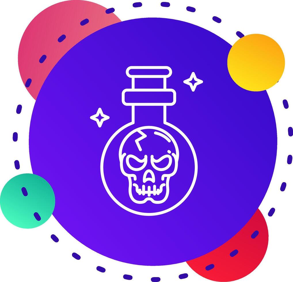Potion Abstrat BG Icon vector