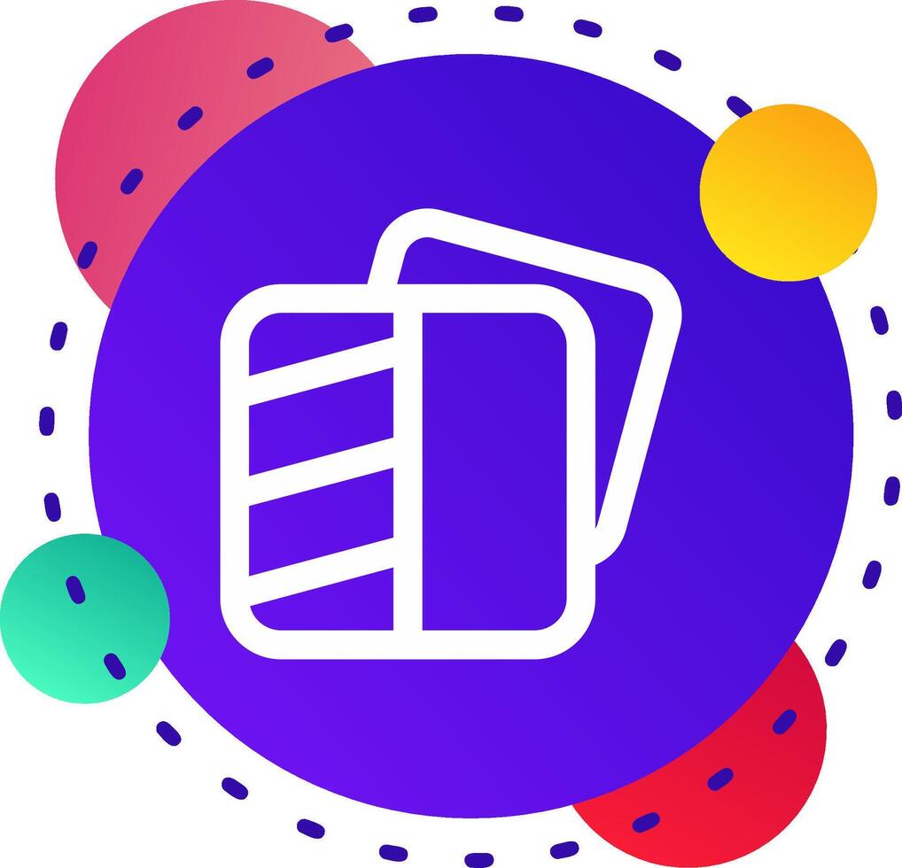 Transparent Abstrat BG Icon vector