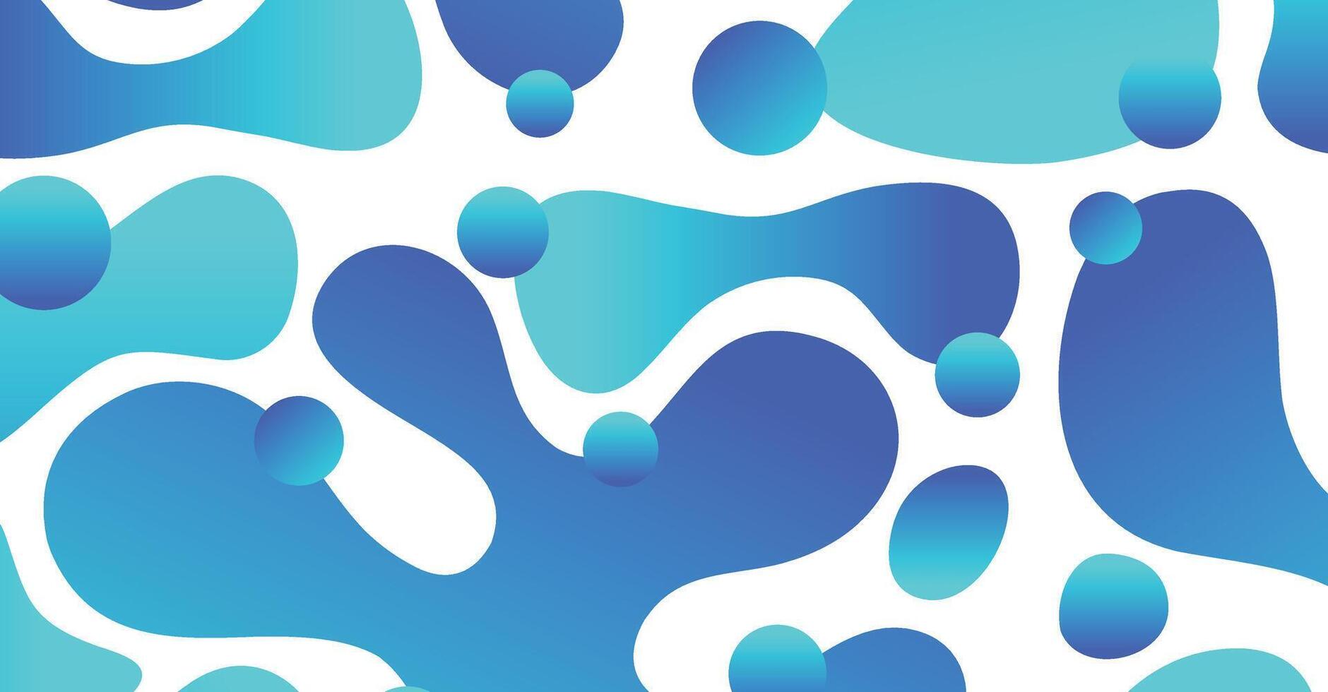 Abstract liquid wave with colorful background vector
