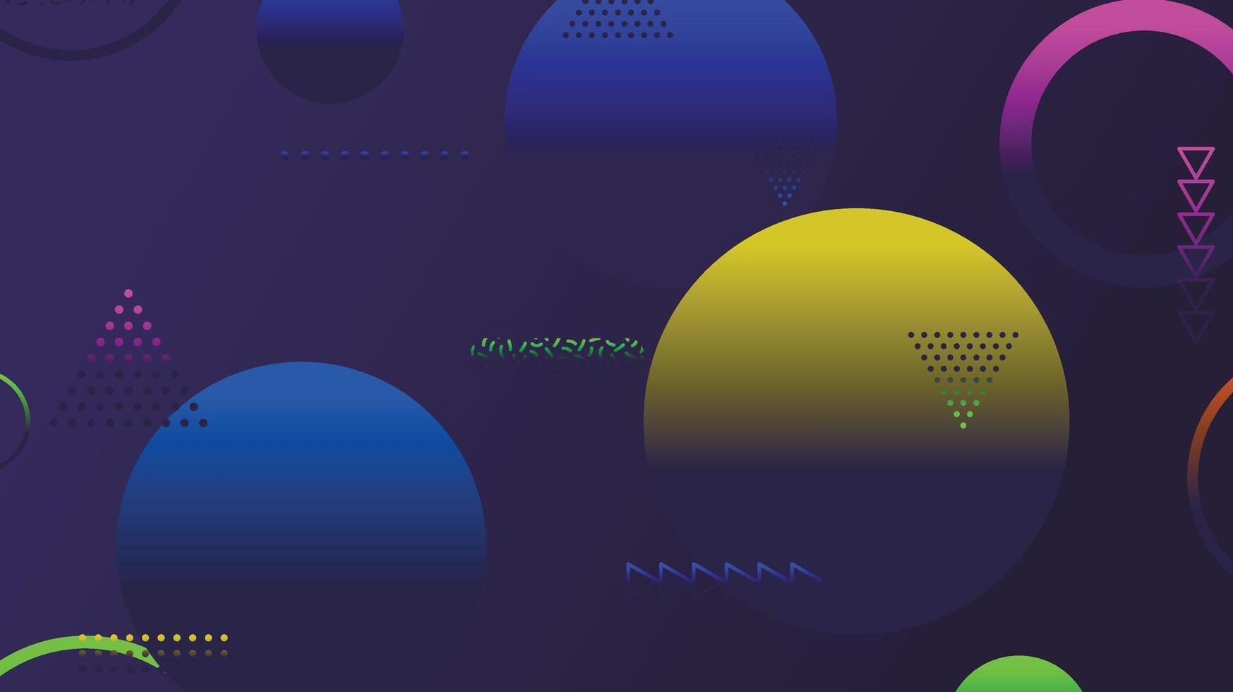 resumen mínimo degradado geométrico circulo antecedentes vector