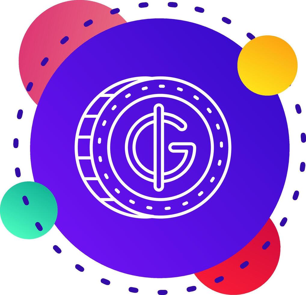 Guarani Abstrat BG Icon vector