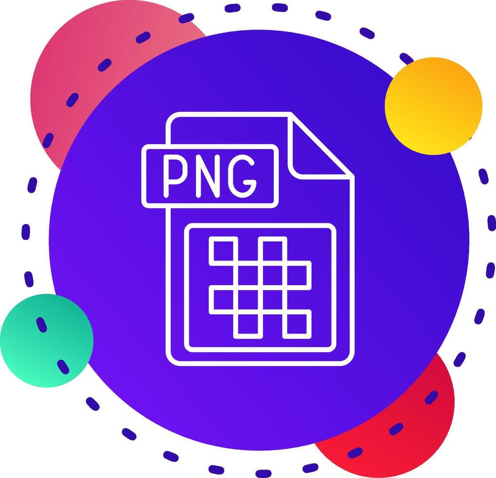 Png file format Abstrat BG Icon vector
