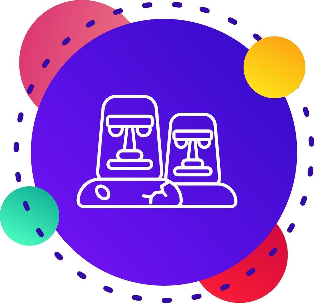 moai abstraer bg icono vector